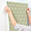 Alma Moss Diamond Floral Wallpaper-978502914