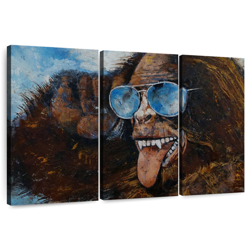 Brampt Cool Bigfoot, 32" H x 50" W