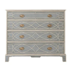 Theodore Alexander
Classic Yet Casual 4 - Drawer Solid Wood Dresser