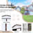 8 ft. W x 6 ft. D Metal Storage Shed