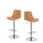 Tabouret réglable brun clair Romminha