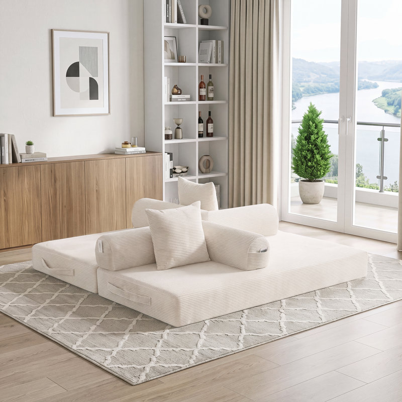2 Seater Corduroy Sofa