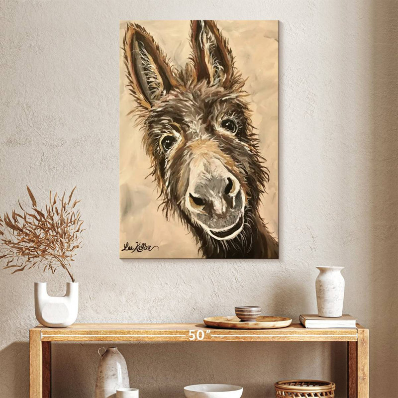 Brampt Donkey, 39" H x 26" W