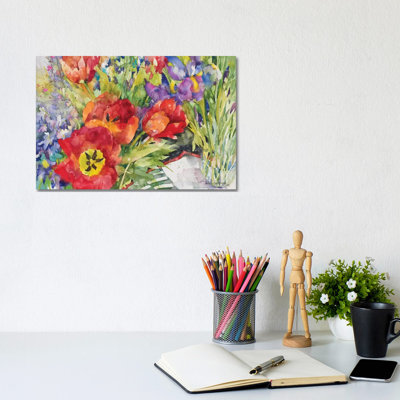 At Their Peak by Annelein Beukenkamp - Wrapped Canvas Painting