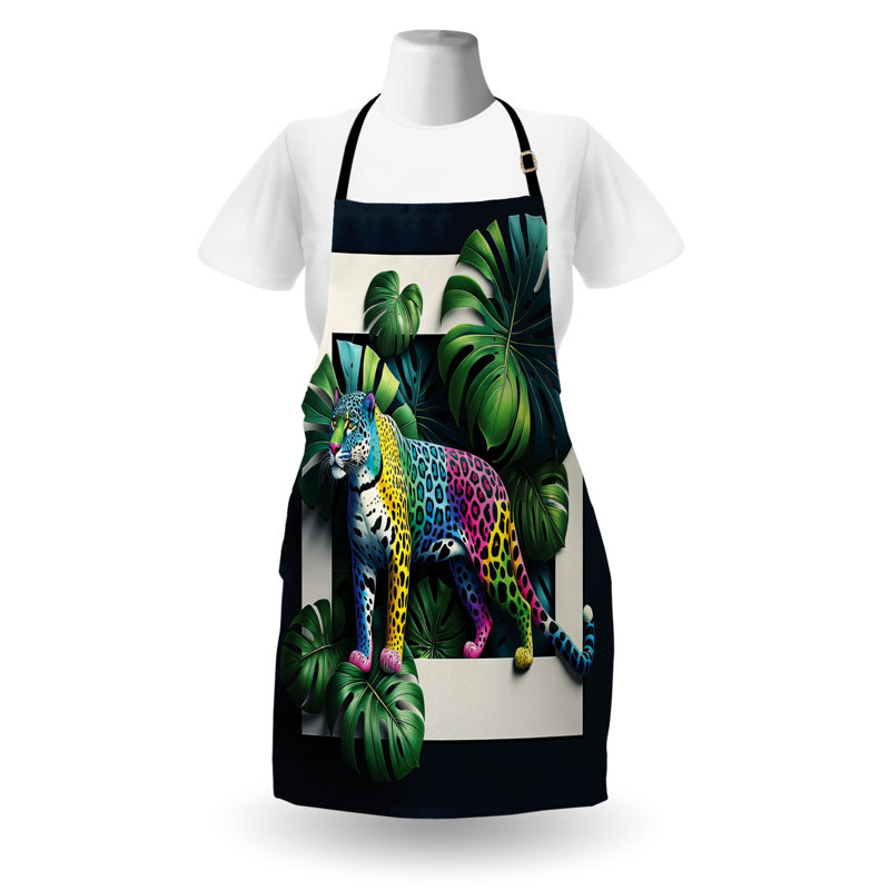 No Pattern Bib Apron