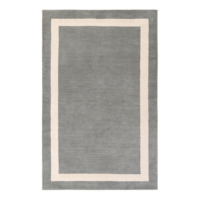 Tapis en laine naturel Jill Zarin Somerset, Rectangle 5 pi 1 po x 8 pi