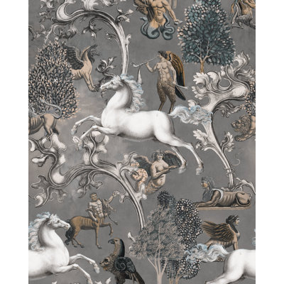 The Transylvanian Manor Toile Wallpaper Roll