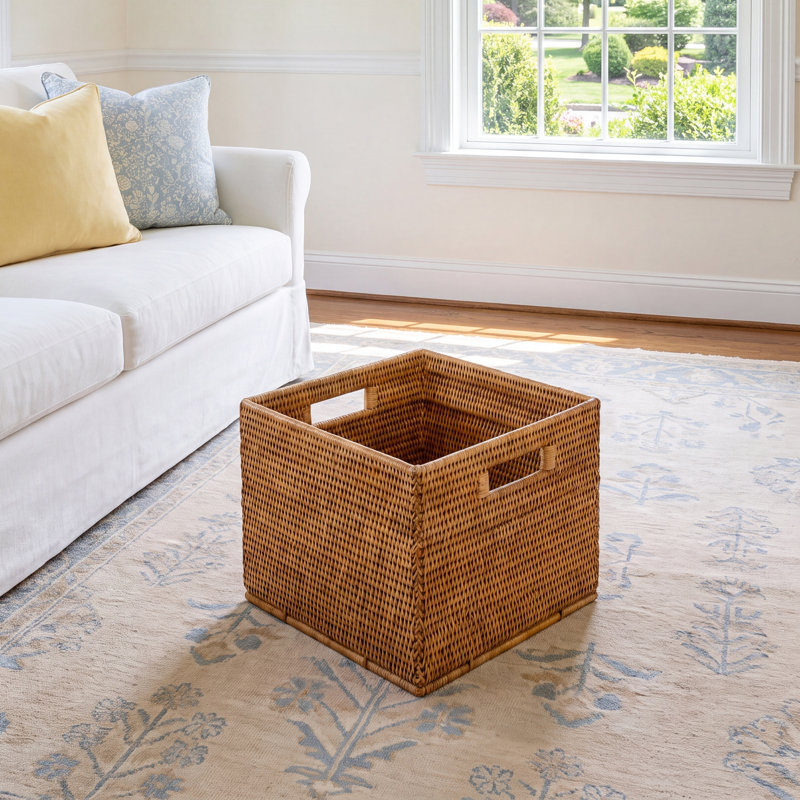 Birch Lane™ Basket, Honey Brown