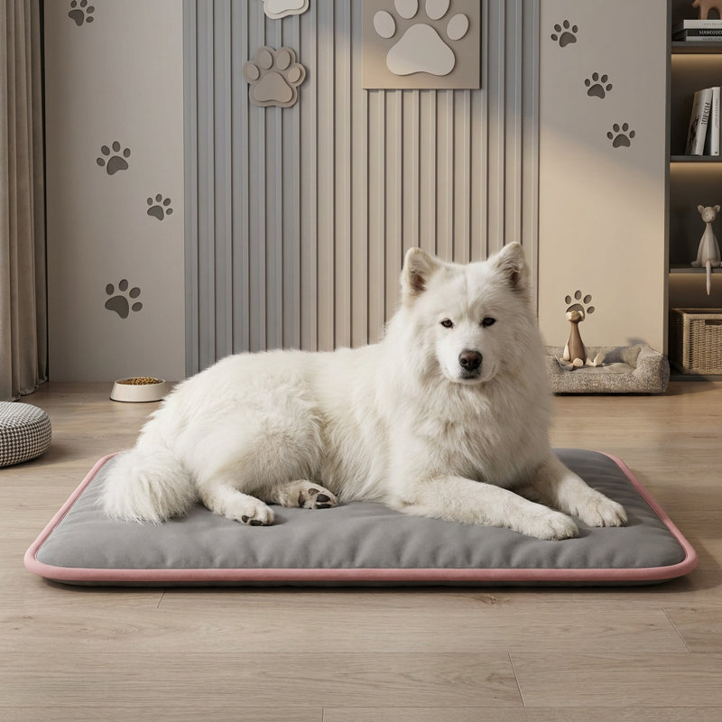 Pawsy Grey Thermoregulating Pad Dog Bed