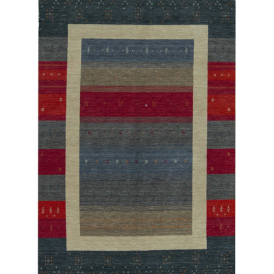 Wool Striped Indoor Rug