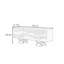 Buffet simple et moderne de style italien