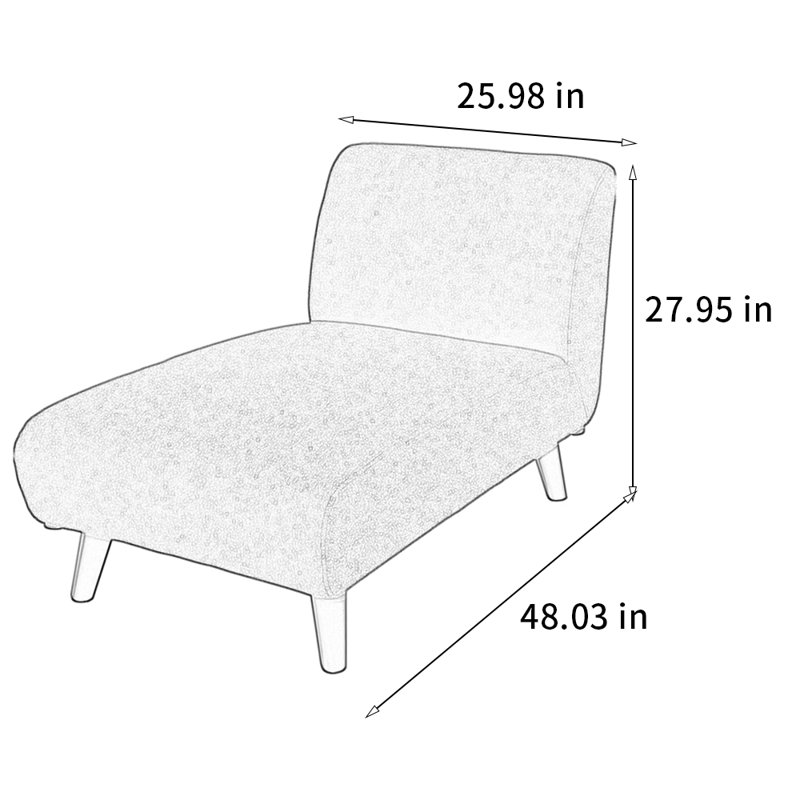Modern solid wood comfortable chair