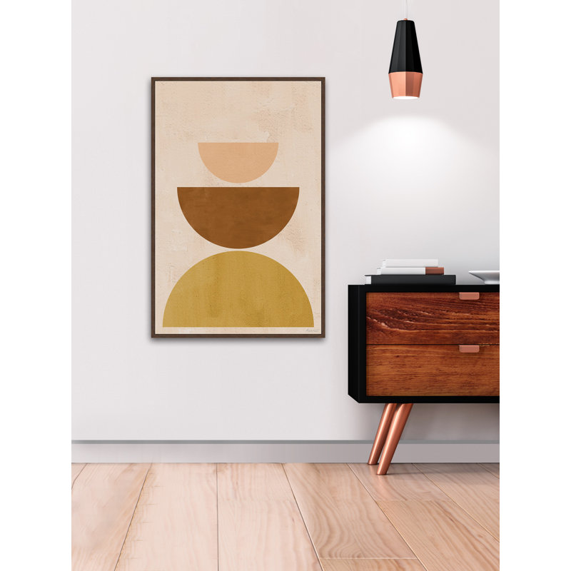 «Geometric Cut», reproduction sur toile encadrée, H 45 po x l 30 po x P 1,5 po