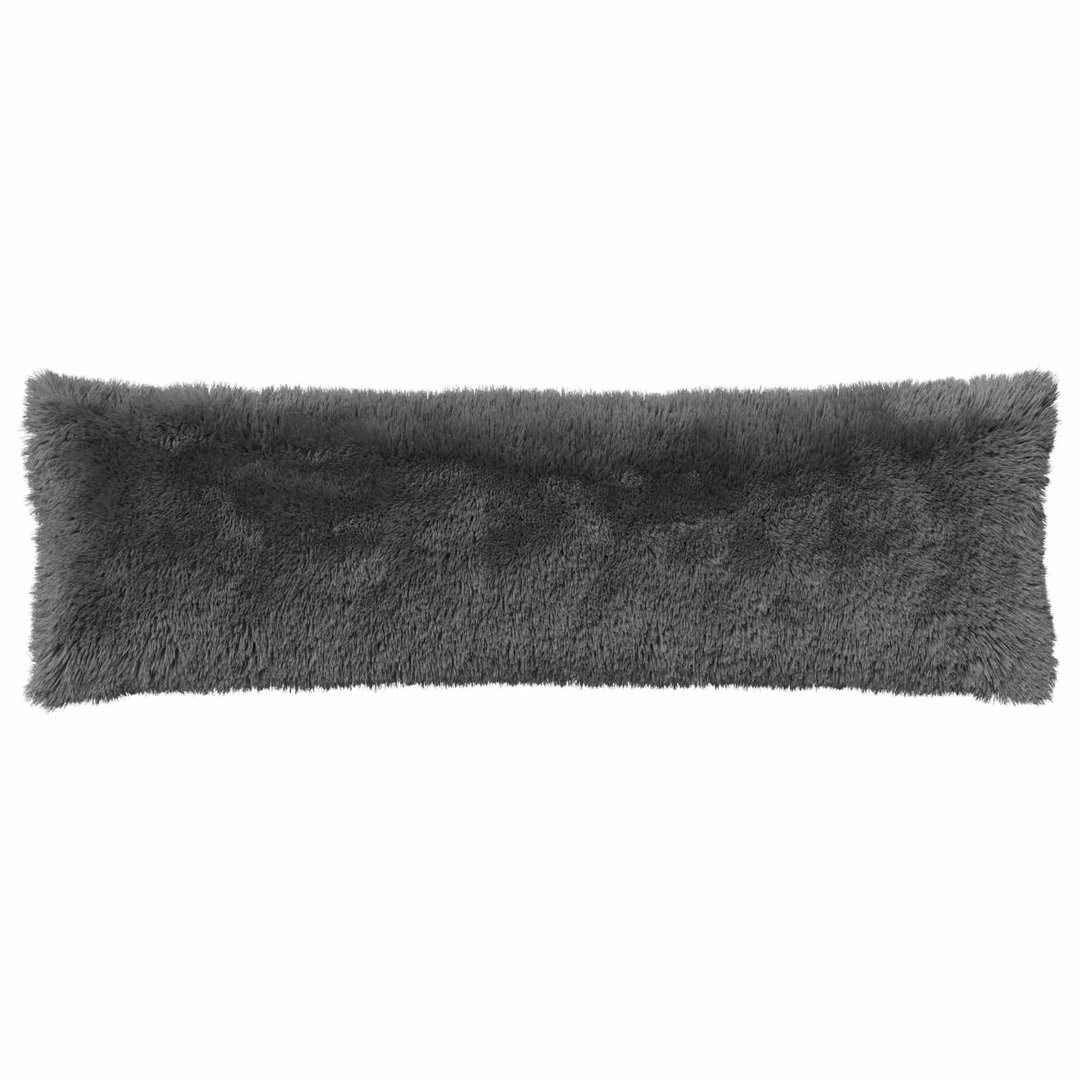 Vidaxl Cushion Cover Heerlen Light Grey 40 X 145 Cm Pv Fleece, Grey - Image 2