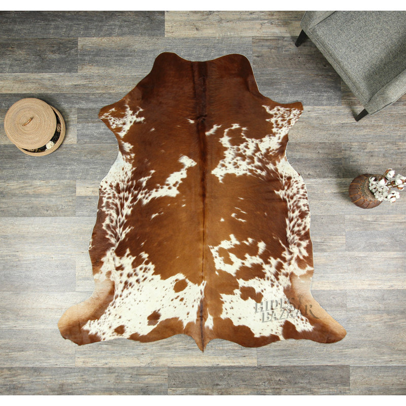 Tapis en cuir avec envers antidérapant Novelty Theekhan Novelty 6 pi x 8 pi