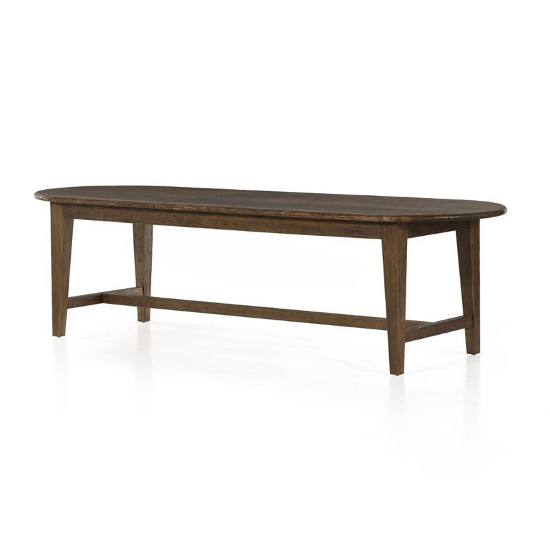 Table de salle à manger Isadore, H 30 po x L 87 po x l 35,5 po, Honey Pine