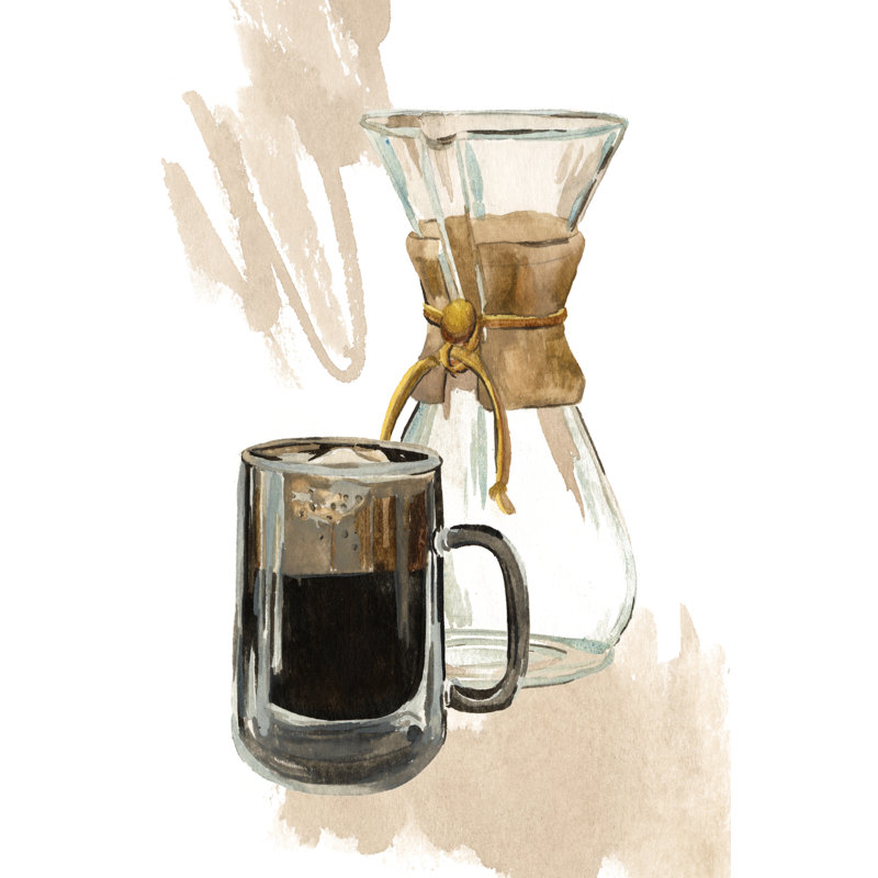 " Morning Coffee I ", 18" H x 12" W x 1" D