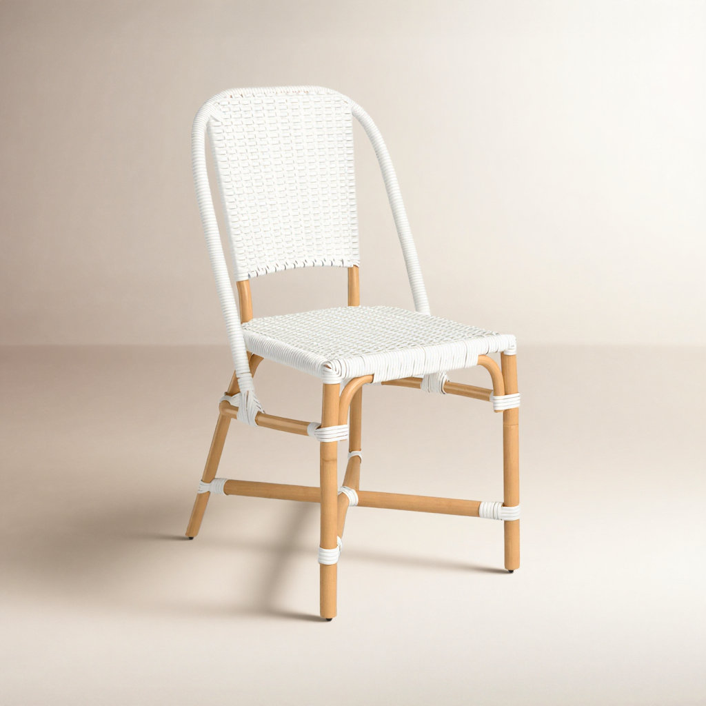 Montaillou Side Chair, White