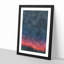 Shooting Star Over Mexico Painting - Framed Print-56922568-56922571