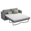 Matelas en mousse viscoélastique moyenne de 4 po pour canapé-lit, remplacement du matelas du canapé-lit - matelas seulement