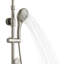 Système de douche à jet de pluie 8 po avec douchette à 3 jets et bras pivotant Lanikai-189028392