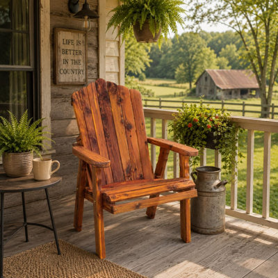 Aromatic Red Cedar Cedar Outdoor Adirondack Chair