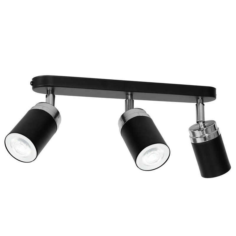 Vang 3 - Light Simple Pendant, Black/Silver