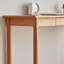 Bureau en cerisier rectangulaire en bois massif avec 1 tiroir-1081787150