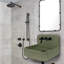 Newterra Handmade Concrete Wall/Vessel 22" Bathroom Sink-1651195017-1651195018
