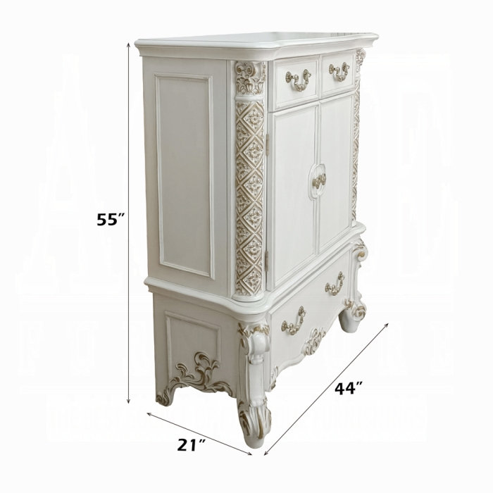 Commode Begaye, Blanc