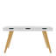 Soren Solid Wood Base Writing Desk