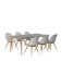 Javiyon Rectangular 6 - Person 75" Long Dining Set