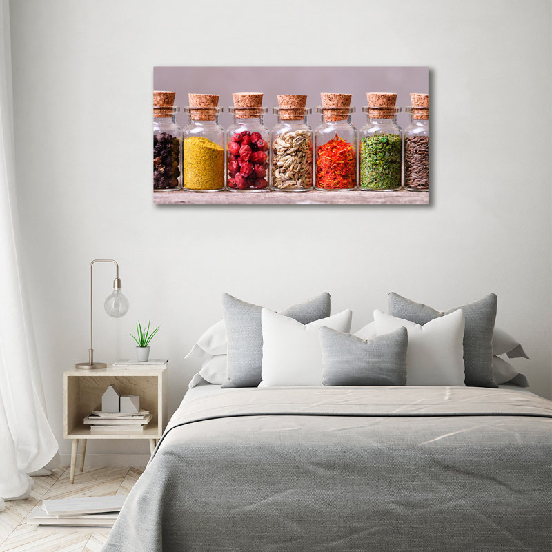 Colourful Spices - Wrapped Canvas Print