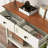 Farmhouse Style Console Table With 2 Drawer And Bottom Storage Shelf For Entryway, Rustic Side Table With Storage Drawer And Shelf For Living Room, Hallway