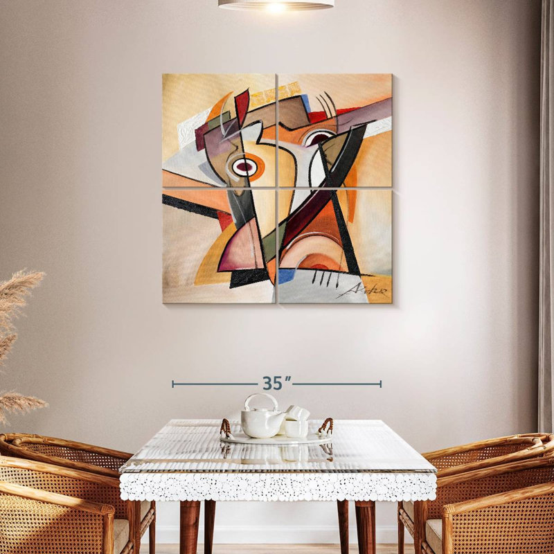 Avery Neutral Semblance, 38" H x 38" W