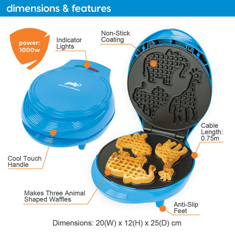 Animal Planet Waffle Maker