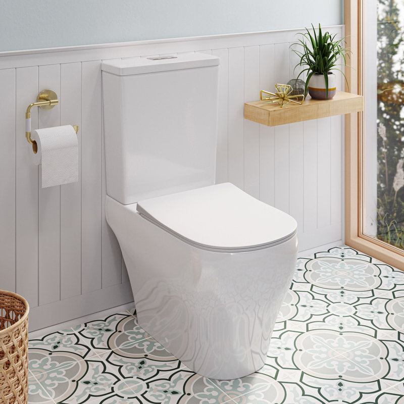 Lune Two-Piece Elongated Toilet Dual-Flush 1.1/1.6 Gpf