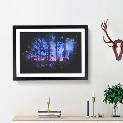 Sunset Through the Trees - Picture Frame Graphic Art Print
