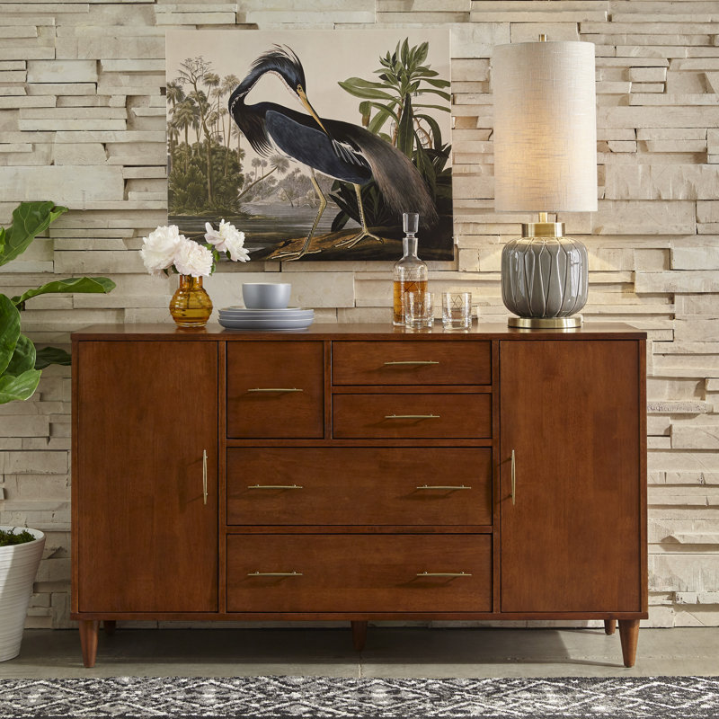 Afrida 59.1'' Sideboard, Oak