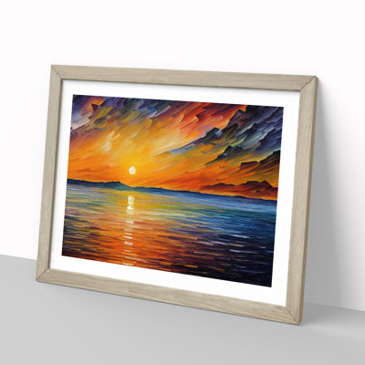 XH1022-4353X Glowing Sunrise Vol.1 - Single Picture Frame Print