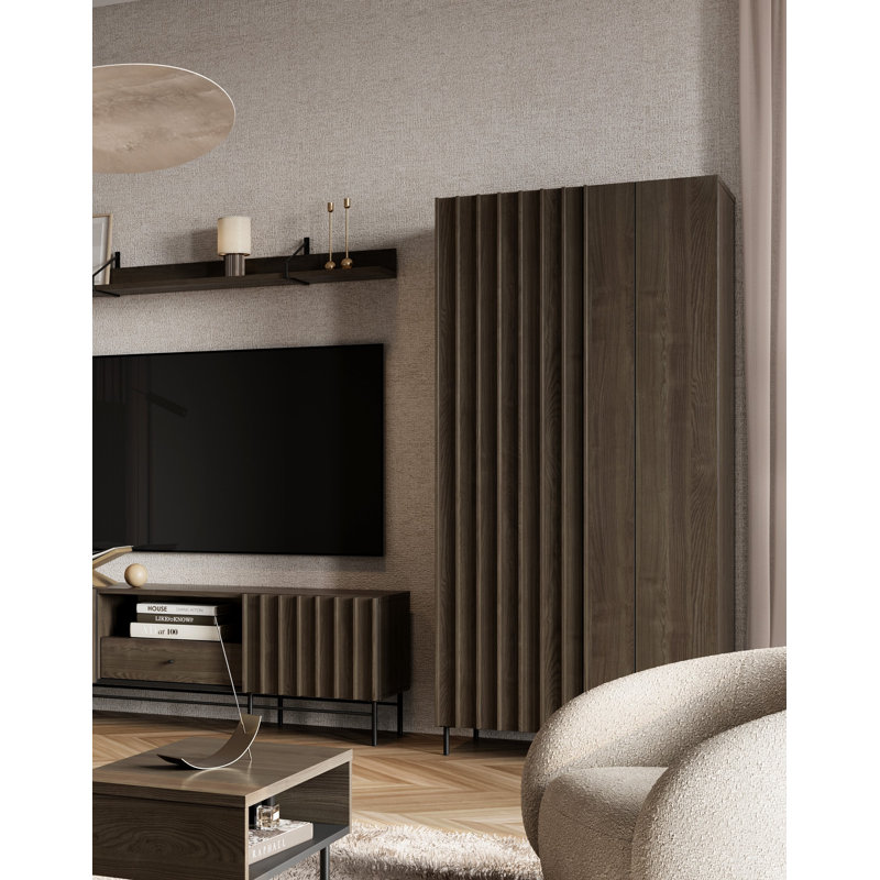 Amarre 2 Door Manufactured Wood Wardrobe