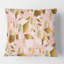 Coussin doré et rose II - Mid-Century Modern-579391730