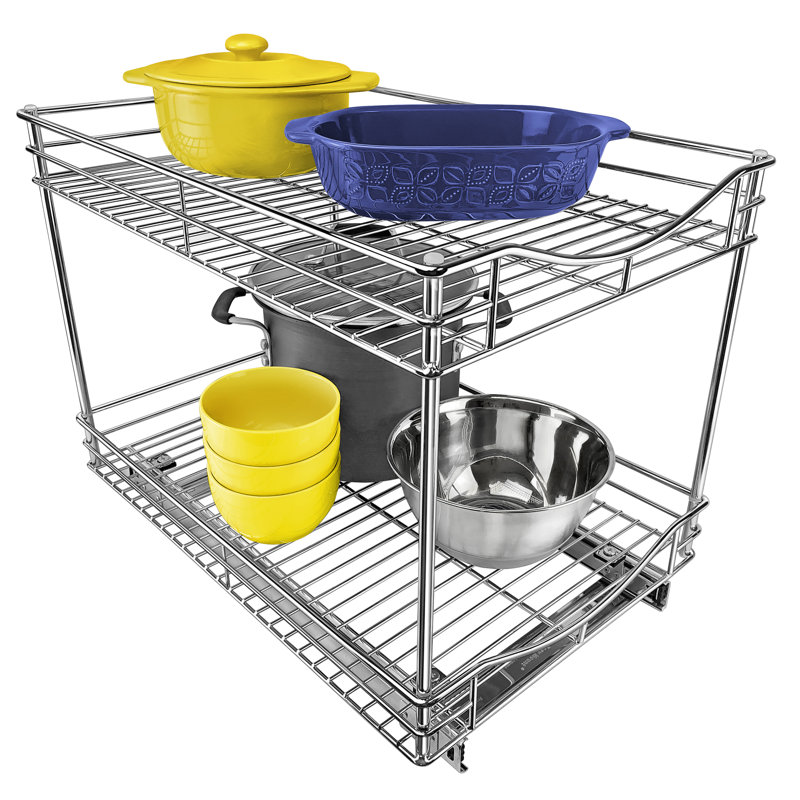 Tiroirs coulissants pour cuisine (2 niveaux) Lynk Professionnel, P 21 po, L 14 po