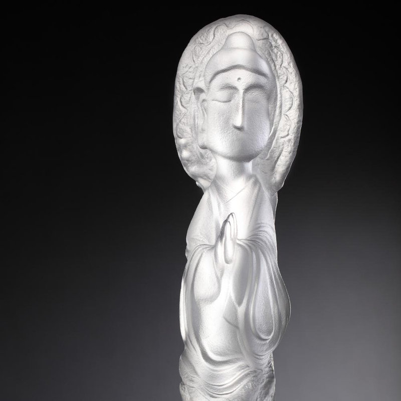 Figurine Bouddha en cristal Free Mind from Knating One