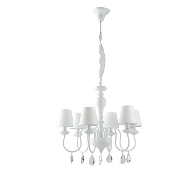 Foti 6 - Light Shaded Chandelier