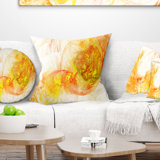 Colored Smoke - Abstract Printed Pillow
