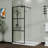 Tempered Glass Shower Screen Door