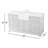 Pardue 60'' Single Bathroom Vanity with Marble Top-1356145374