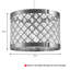 16.5 cm H Drum Pendant Shade ( Screw On ) in Clear