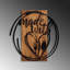 Handmade Wall Decor on Solid Wood